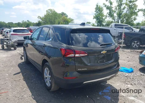 2023 Chevrolet Equinox Fwd Lt from USA, damaged, VIN 3GNAXKEG3PL102415